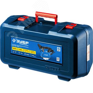 Штроборез (бороздодел), 125 мм, плавный пуск, 1400 Вт, кейс - фото 2