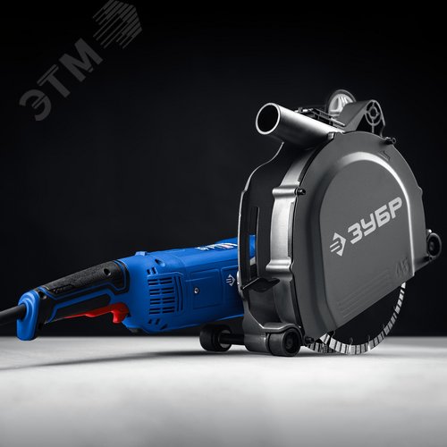 Штроборез, бороздодел, метал. ящик, Профессионал, d 180 мм, 2200 Вт, 45 мм - фото 4