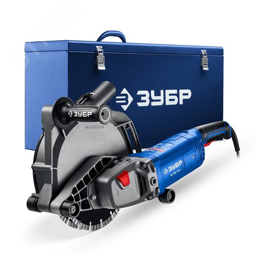 Изображение товара Штроборез, бороздодел, метал. ящик, Профессионал, d 230 мм, 2700 Вт, 65 мм (шт)