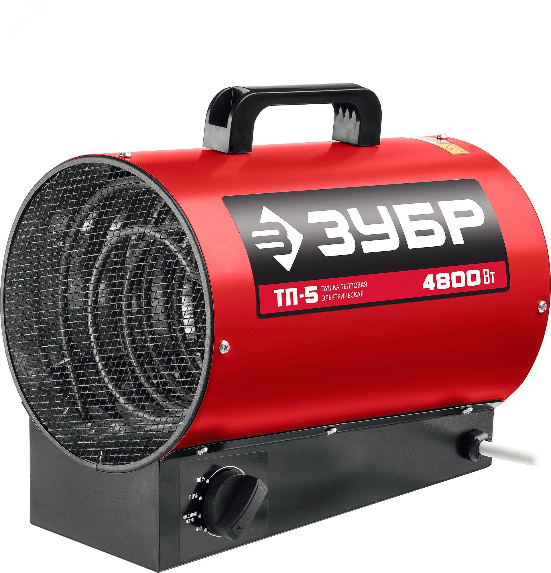 Изображение товара Пушка тепловая электрическая на 5 кВт, круглая (шт)