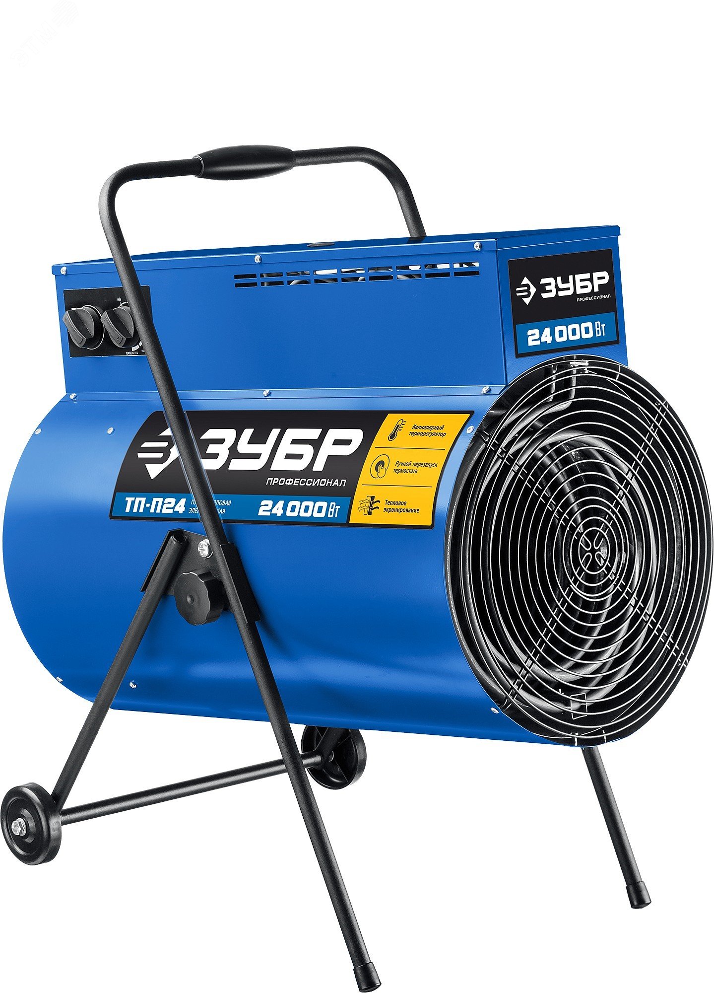 Изображение товара Пушка тепловая электрическая на 24 кВт, круглая (шт)