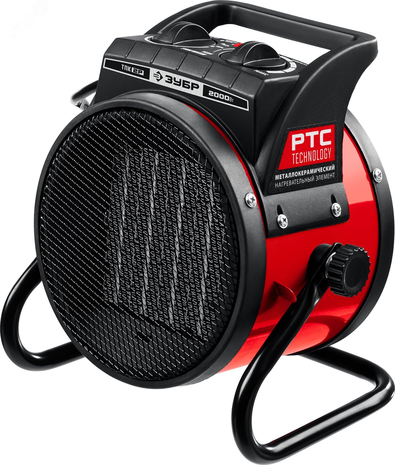 Изображение товара Пушка тепловая электрическая на 2 кВт, круглая (шт)