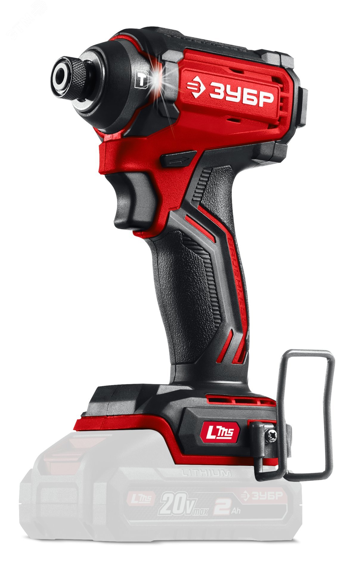 Изображение товара Бесщеточный ударный винтоверт ЗУБР LMS 20 В 180 Нм с ударом и быстрозажимным патроном