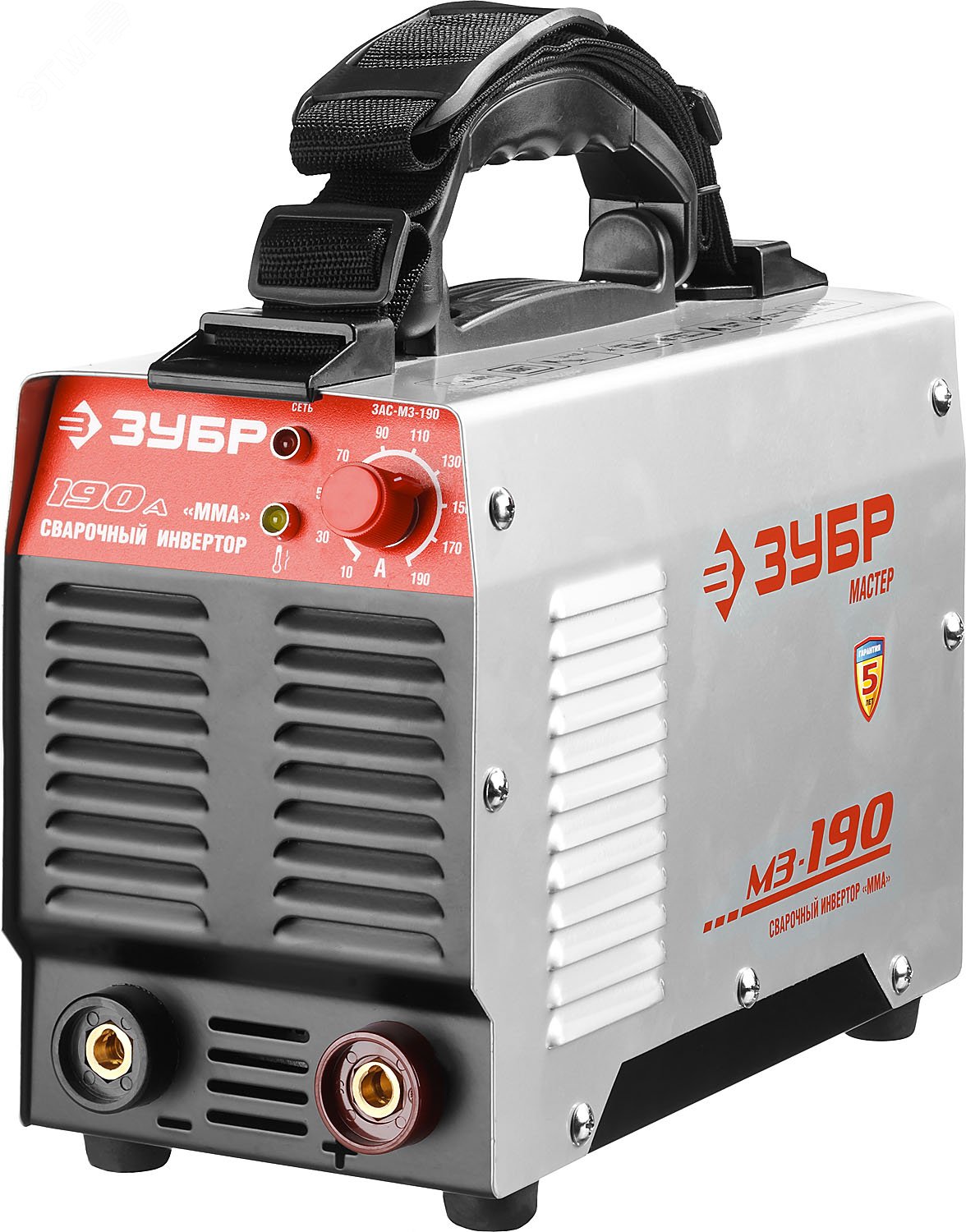 Изображение товара Инвертор сварочный 190А ЗУБР Профессионал с функциями горячий старт и антиприлипание