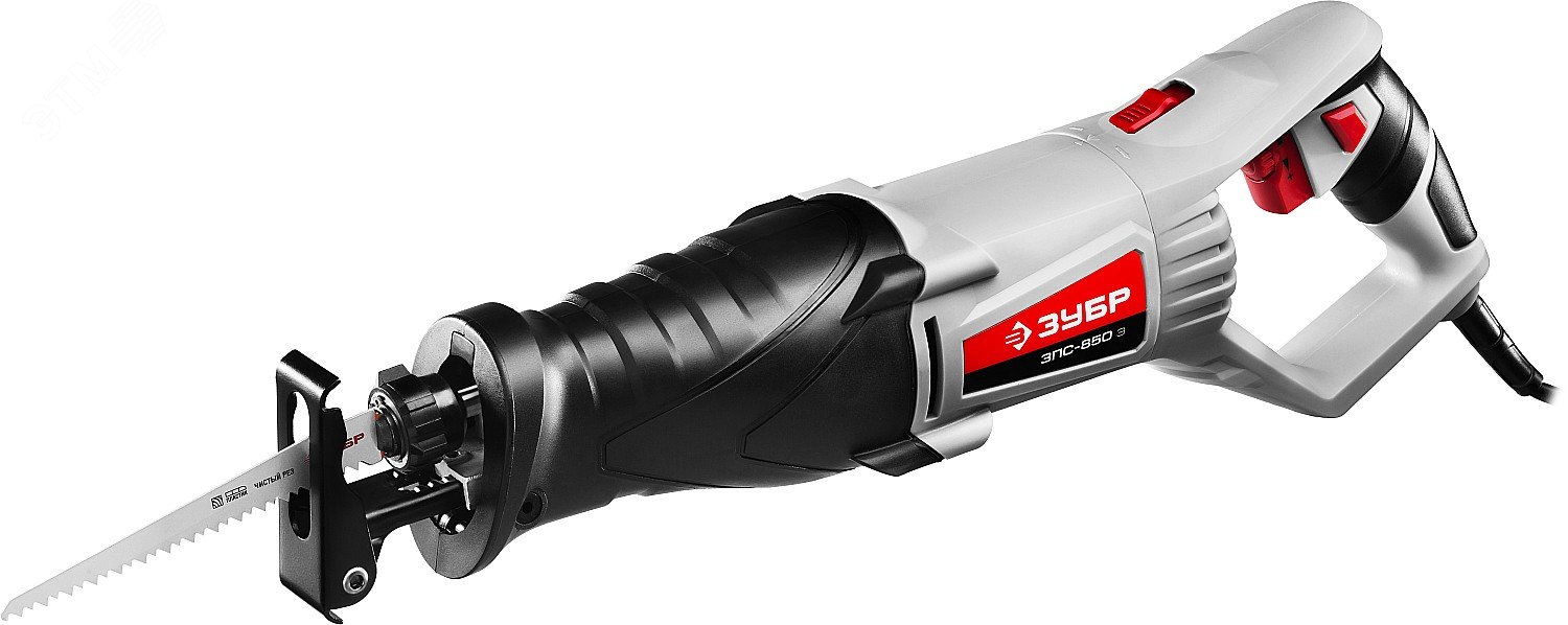 Изображение товара Пила сабельная ЗУБР 850 Вт регулировка хода и поворотная рукоятка