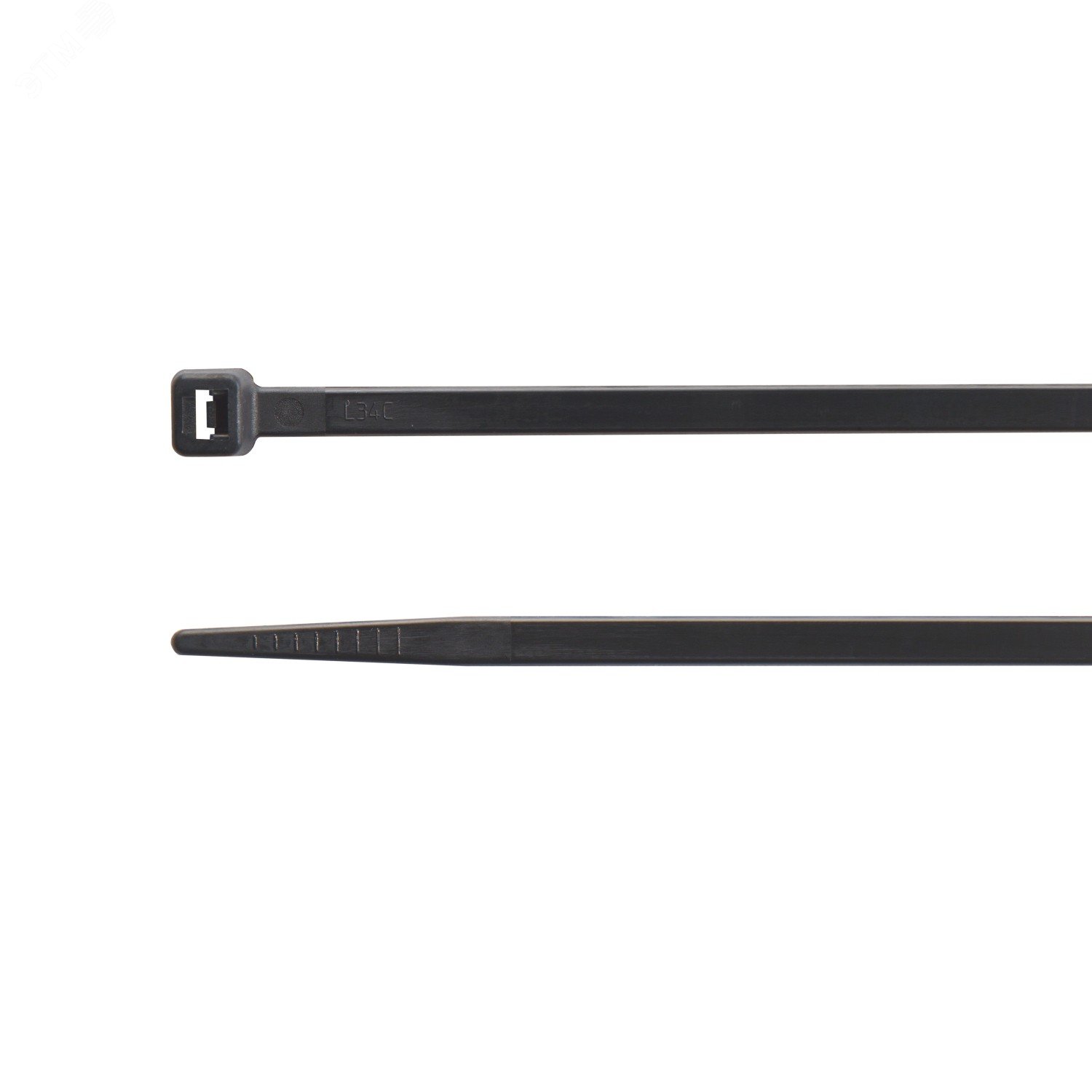 Стяжка кабельная, цвет черный, устойчивая к воздействию УФ-лучей 160x2,5 мм (упак.100шт) BM-N1625 BM Group
