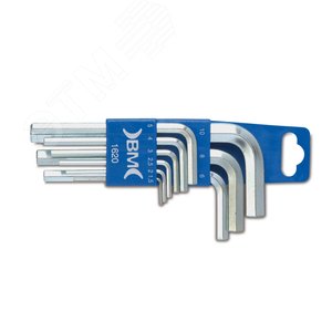 Изображение товара Набор шестигранных ключей 9 шт., 1,5-10 мм (шт)