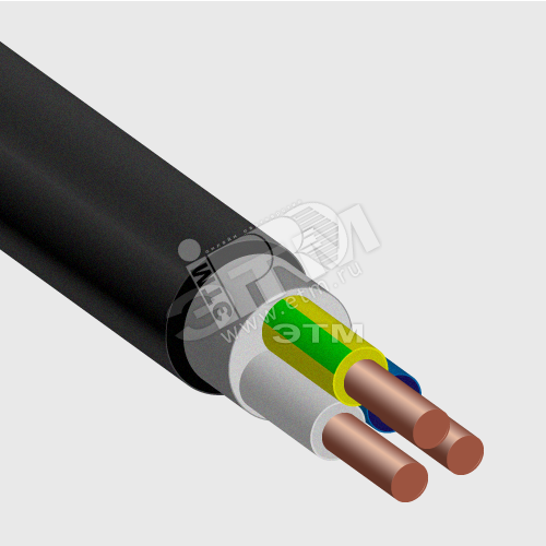 Изображение товара Кабель силовой ВВГ-Пнг(А) 3х2,5ок(N,PE)-0,66 ТРТС 100м