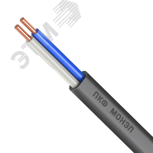 Кабель силовой ВВГ-Пнг(А)-LS 2Х2.5ок(N)-0.660  100м ТРТС - фото 1