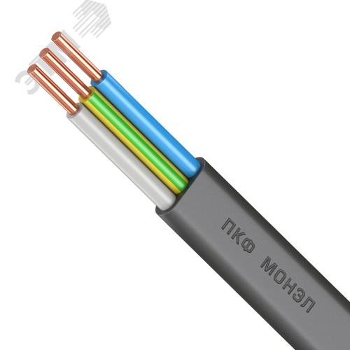 Кабель силовой ППГ-Пнг(А)-HF 3Х2,5 ок(N,PE)-0,66 ТРТС - фото 1
