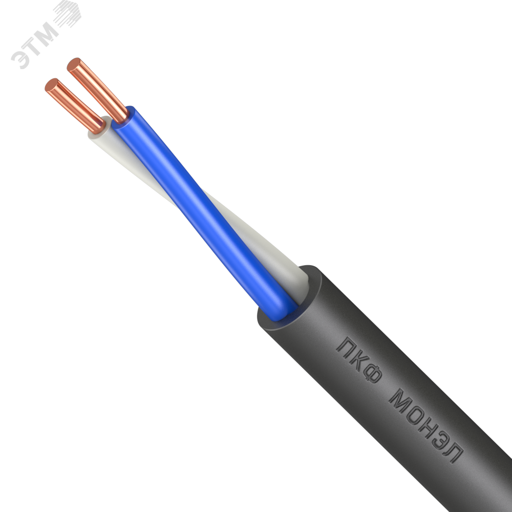 Изображение товара Кабель ВВГ-нг(А)-LS 2х1,5 мм² 0,66 ТРТС барабан