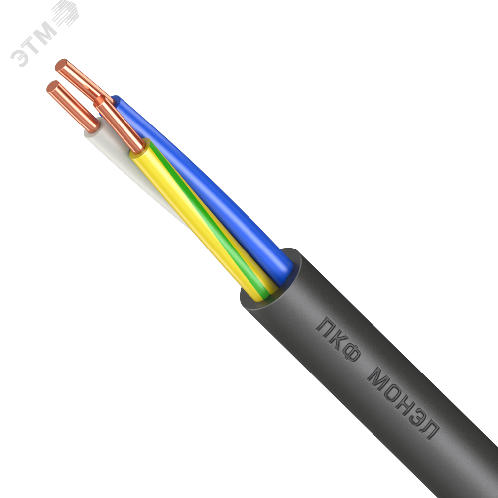 Изображение товара Кабель силовой ВВГнг ЛС 3Х1,5 ок Н PE барабан MONEL ПКФ