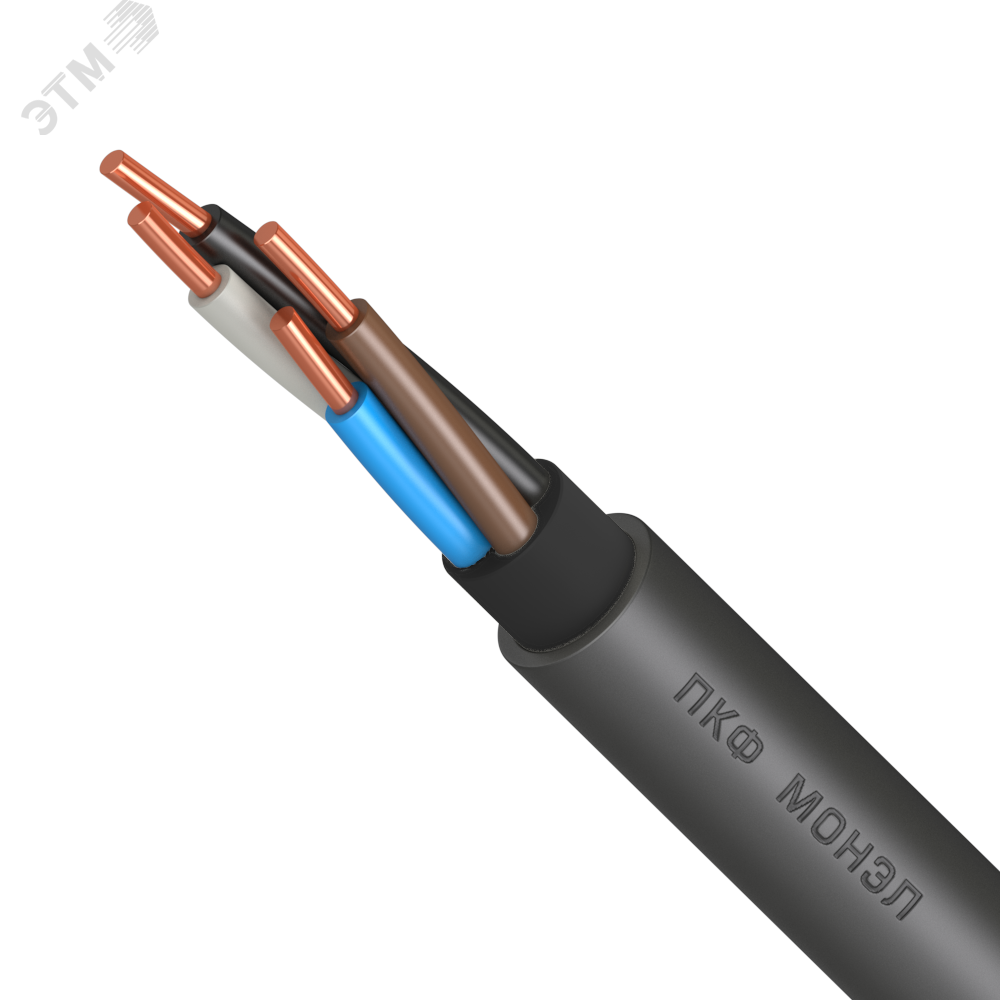 Изображение товара Кабель силовой ВВГнг(А)-LSLTx 5Х1,5ок(N,PE) барабан