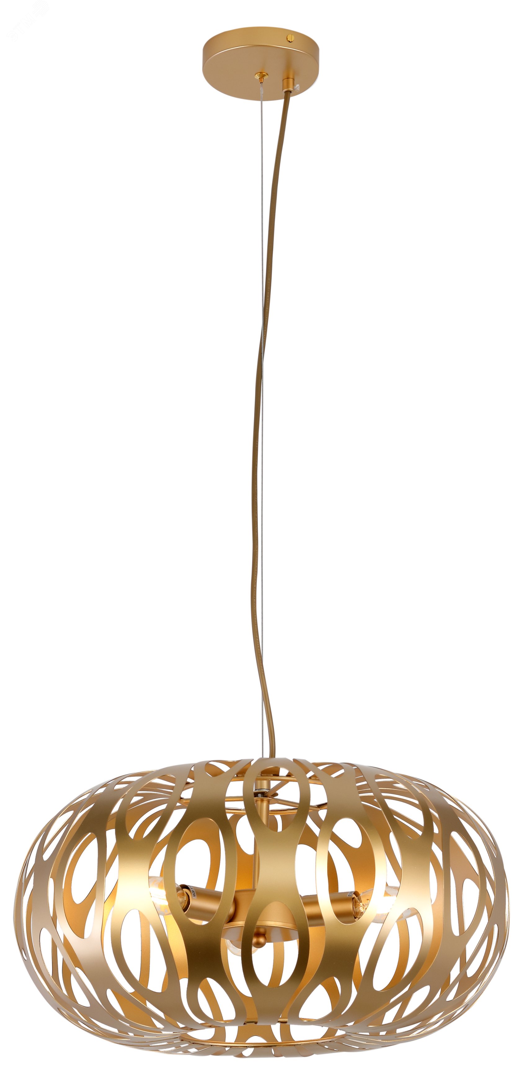 Изображение товара Подвесной светильник Mitzi 4079-203 3 лампы E14 дизайн золотой