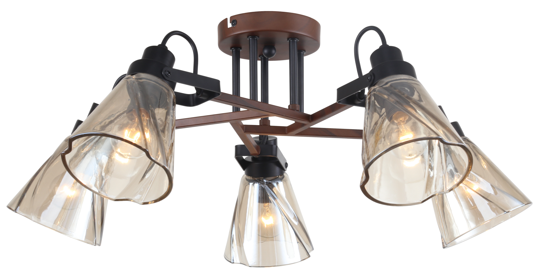 Люстра Clarissa 5098-305 5 х Е14 40 Вт лофт - кантри