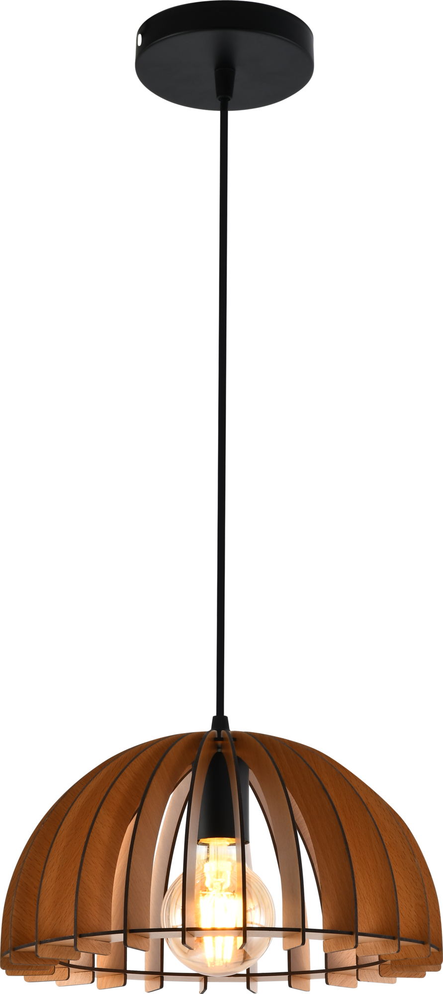 Светильник подвесной 1хЕ27 60 Вт лофт-кантри Rivoli Ivy 5111-201