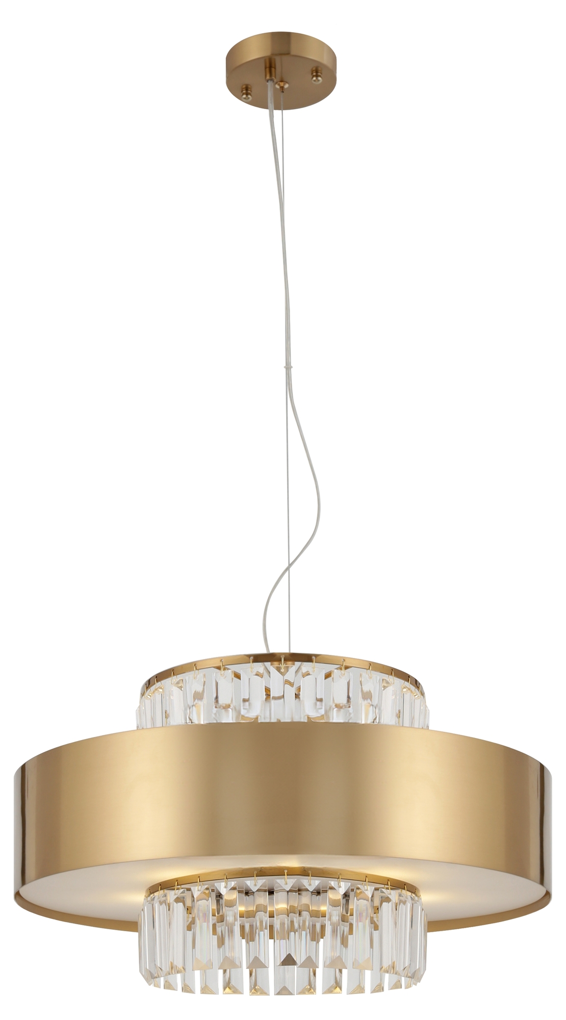 Люстра 6хЕ14 40Вт хрусталь 1051-306 Vickie