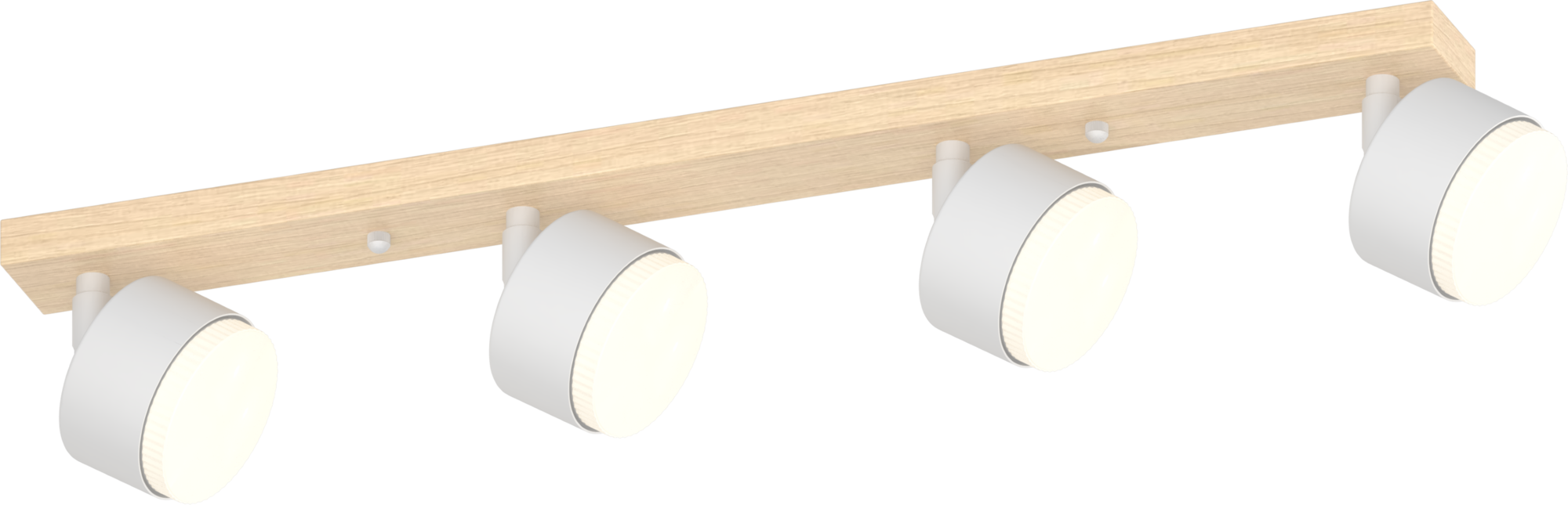 Светильник настенно-потолочный спот 15Вт поворотный Rivoli Vivian 7078-704 4хGX53