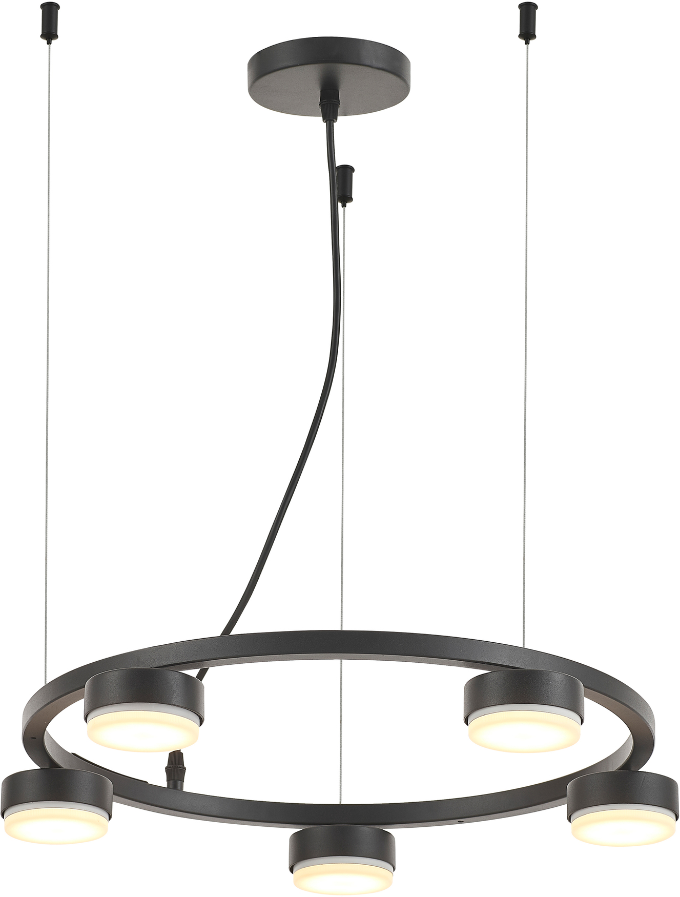 Люстра 5xGX53 6Вт 4136-305 Leontina дизайн