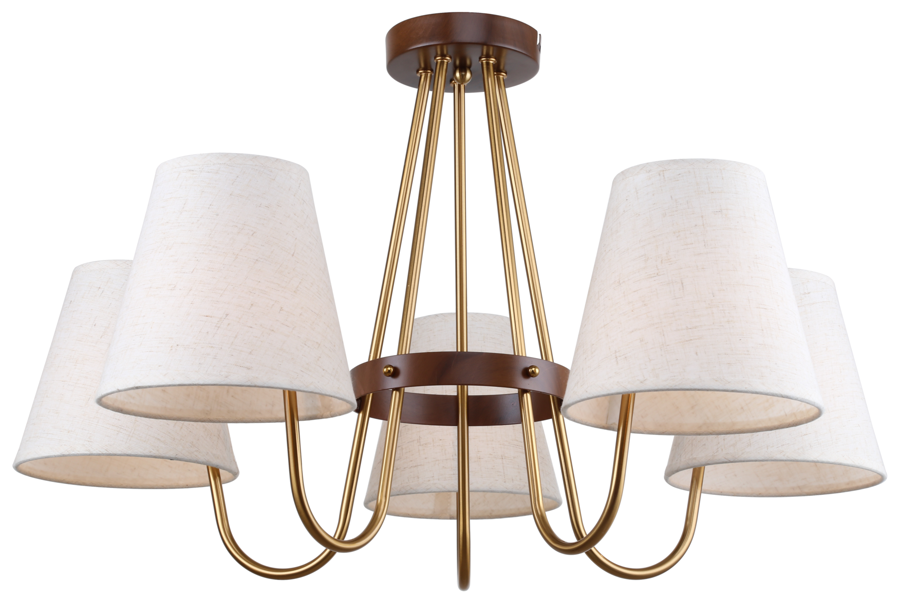 Люстра Bridget 2071-305 5 х Е14 40 Вт классика