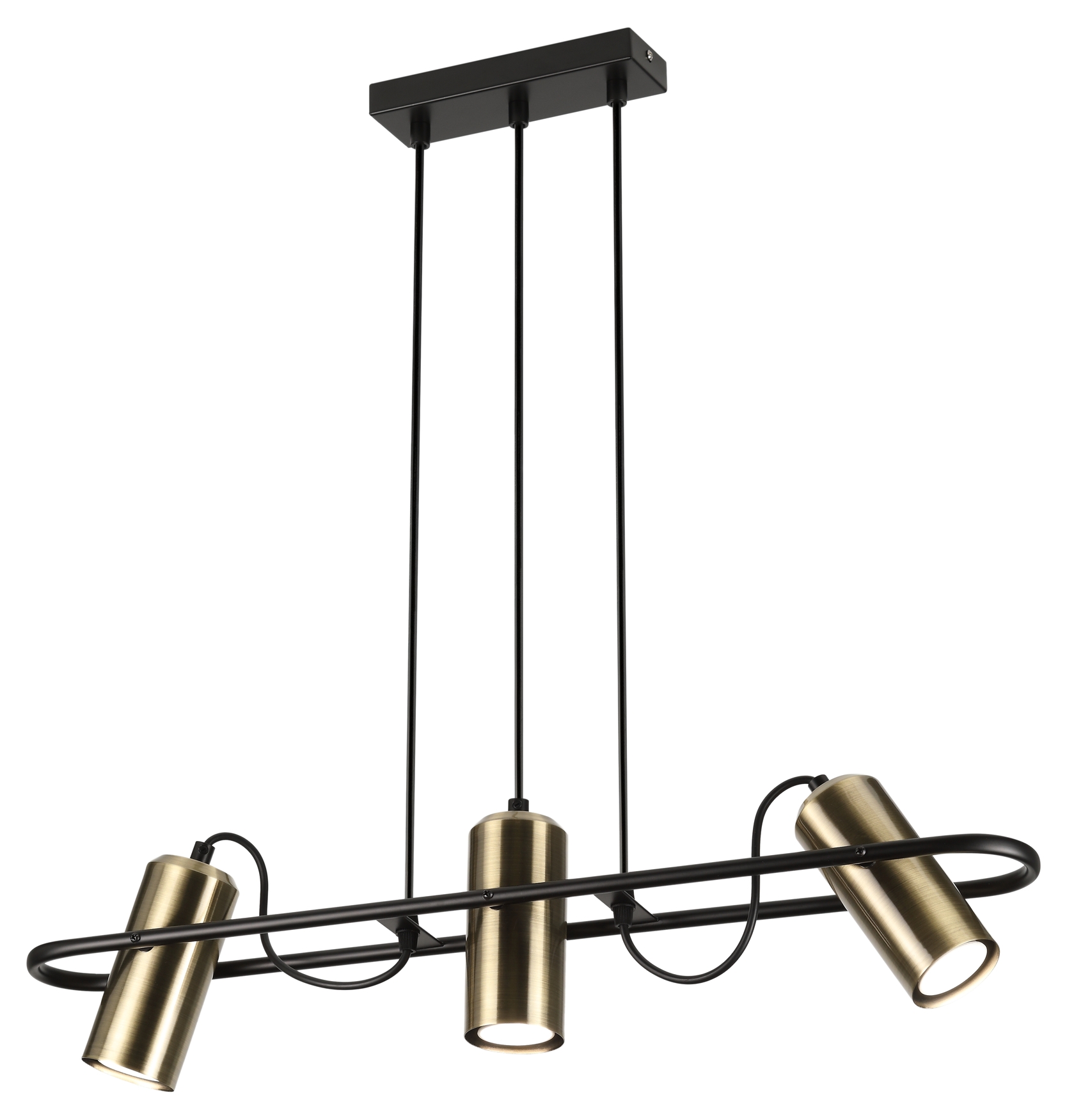 Светильник подвесной (подвес) Elfriede 3101-203 3 х GU10 25 Вт модерн потолочный