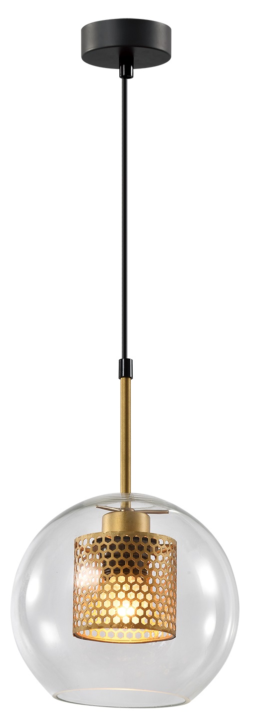 Светильник подвесной (подвес) Gertrude 4105-201 1 х Е27 40 Вт дизайн потолочный круглый