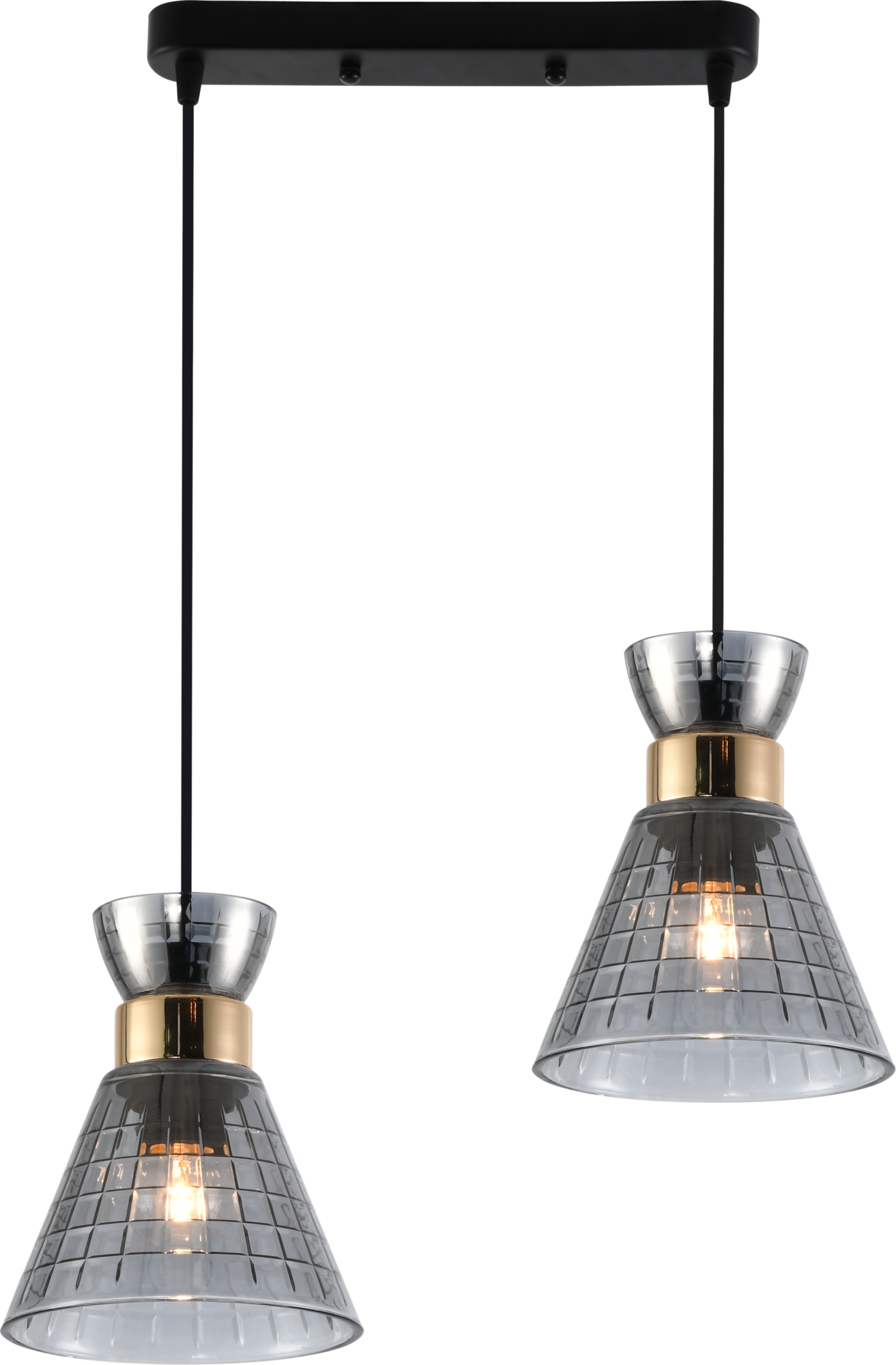 Светильник подвесной 2хЕ27 60 Вт модерн Rivoli Isla 9187-302