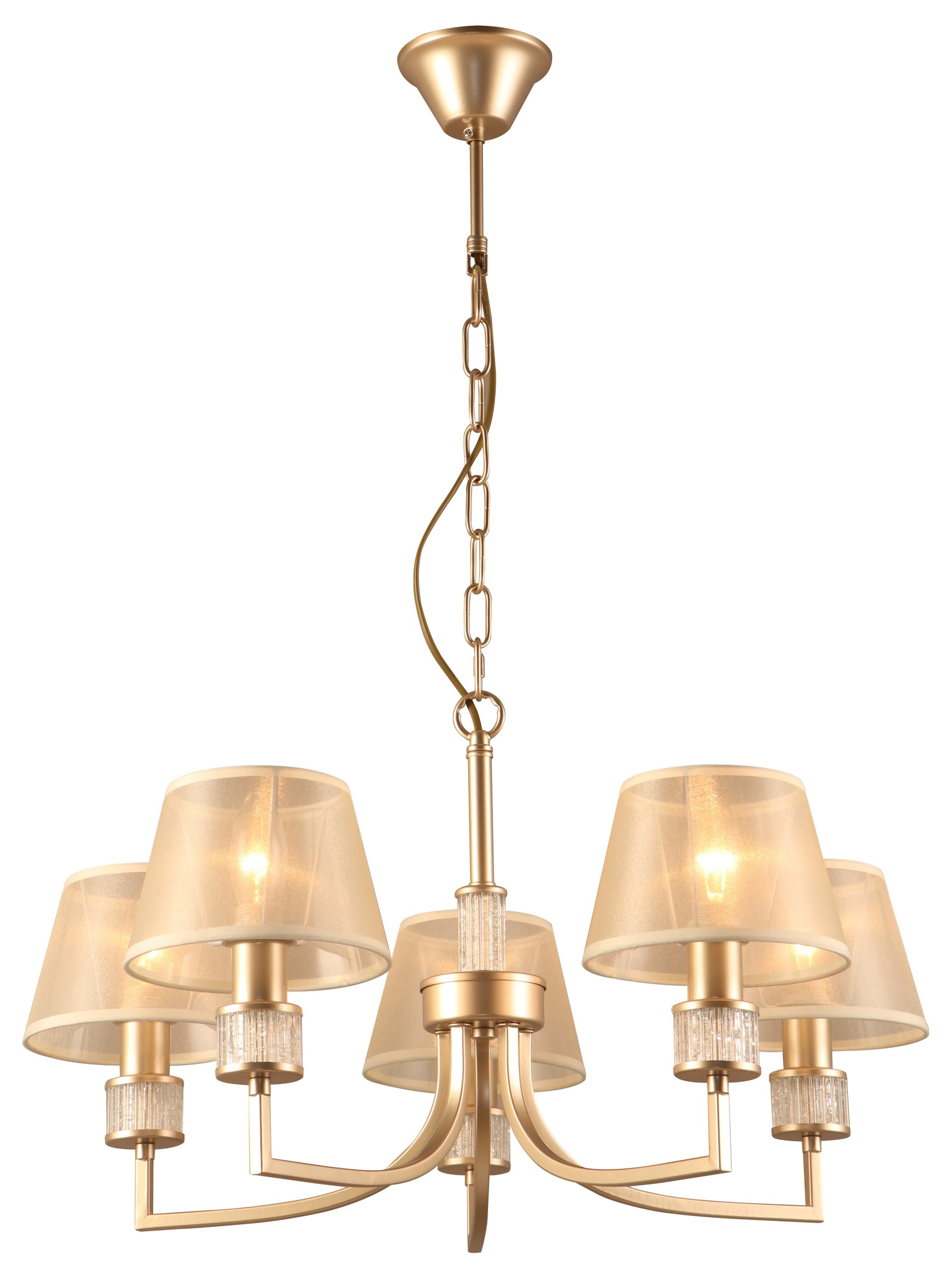 Люстра Elinor 2083-305 5 х Е14 40 Вт классика