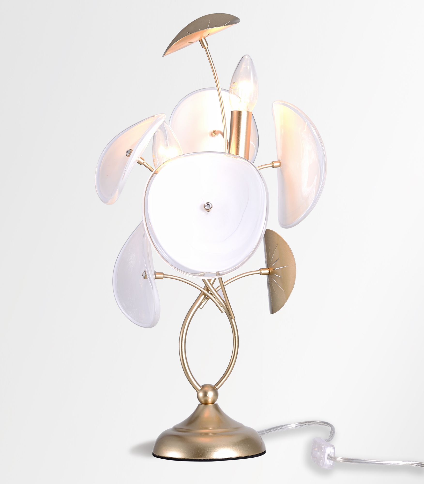 Лампа настольная 2хЕ14 40Вт 7124-502 Albertina дизайн