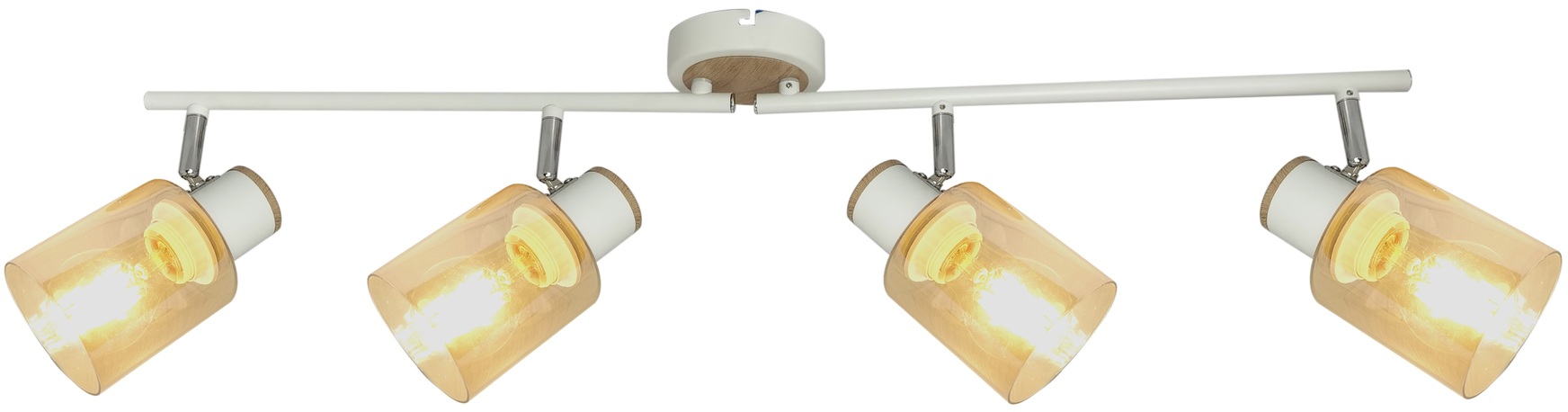 Светильник настенно-потолочный спот поворотный 4хЕ27 40Вт 7057-704 Jamilly