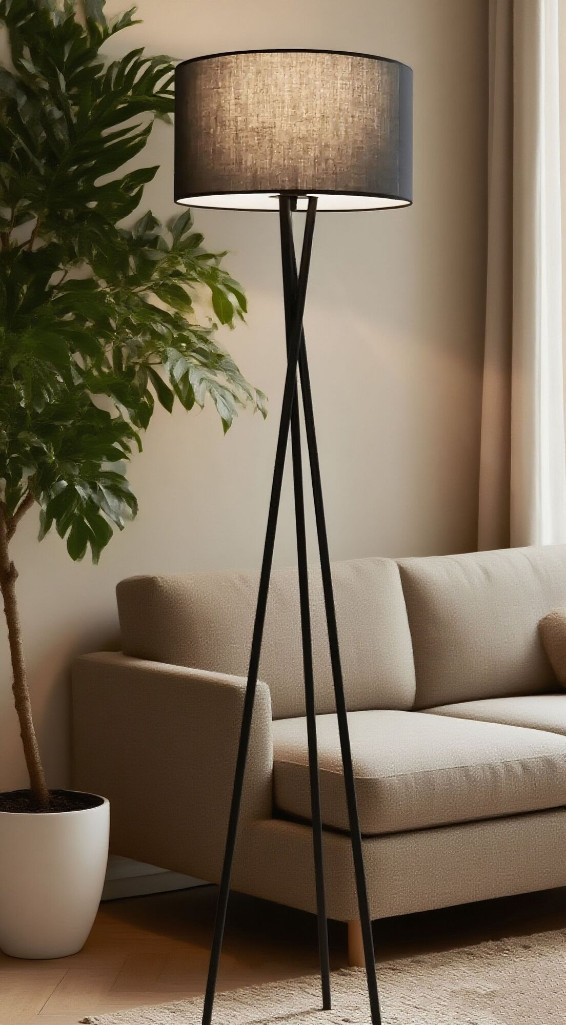 Торшер светильник напольный 1 х Е27 60 Вт Rivoli Juno 7151-501