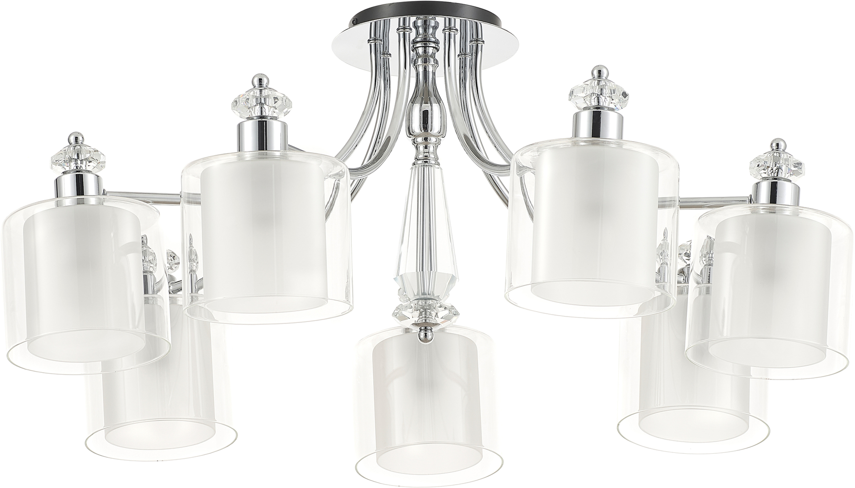 Люстра 7хЕ27 40Вт 3170-307 модерн Lavinia