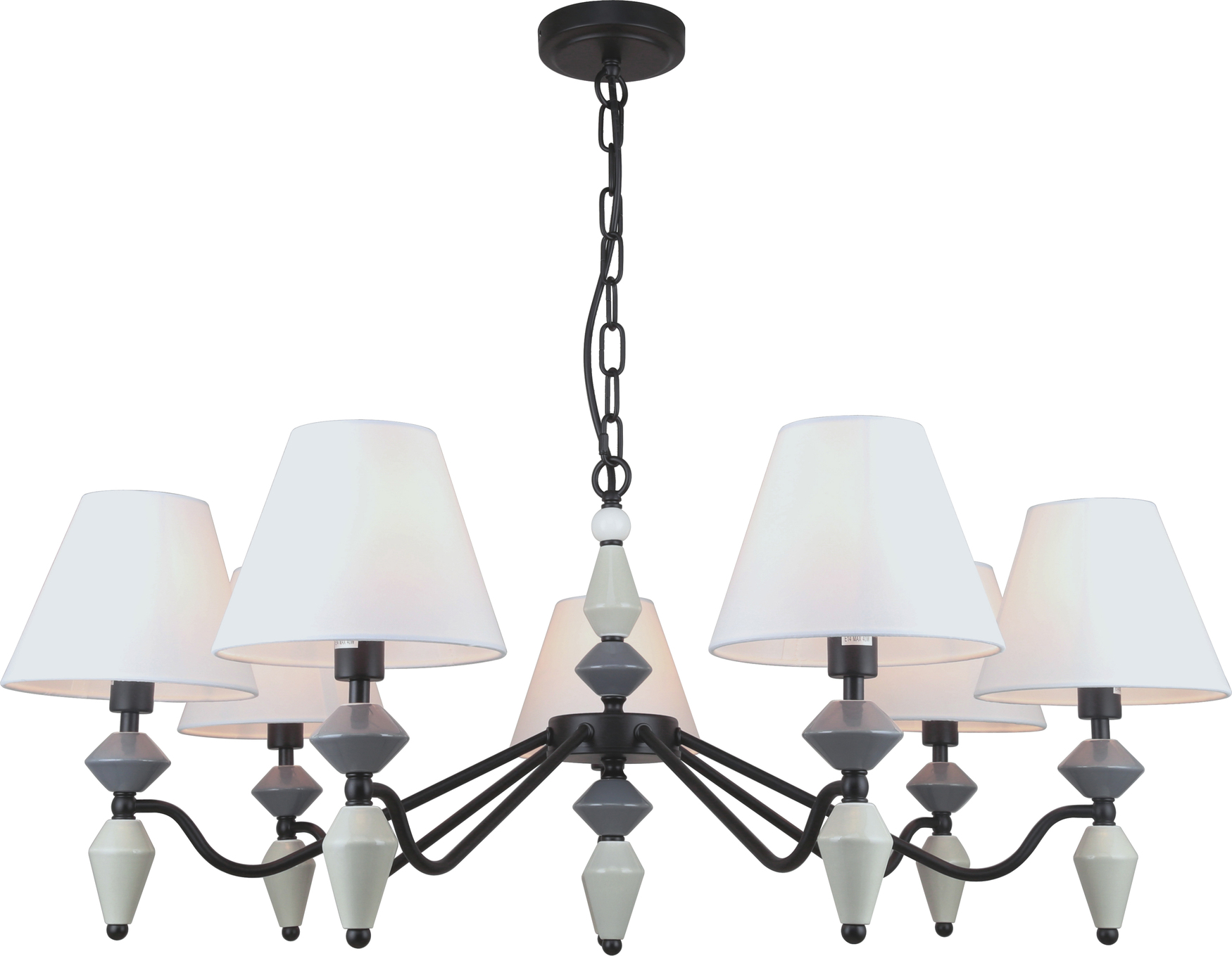 Люстра 7хЕ14 40Вт классика 2096-307 Alisia