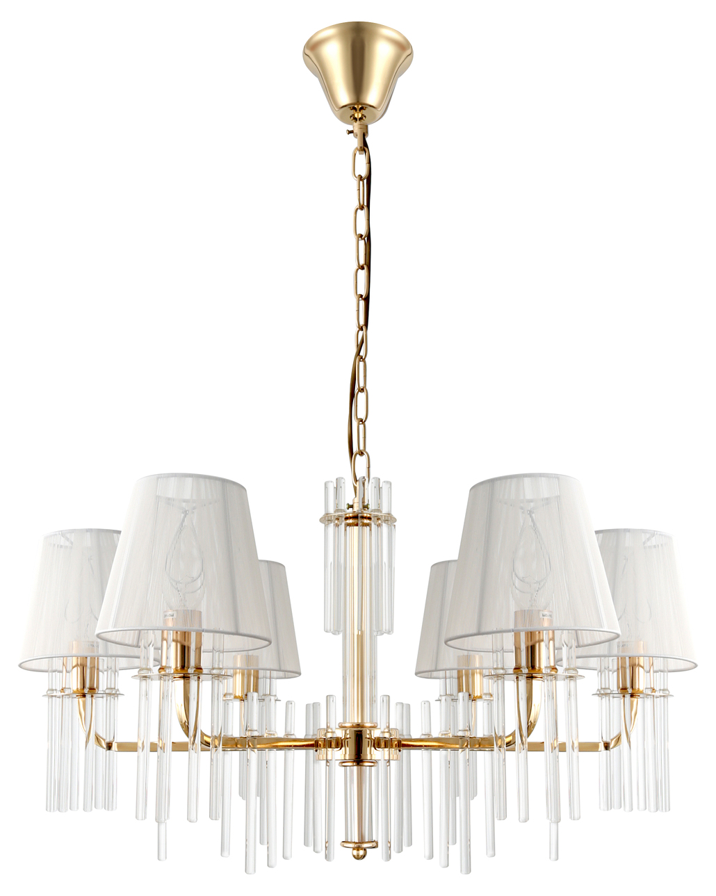 Люстра Lilith 1039-306 6 х Е14 40 Вт хрусталь