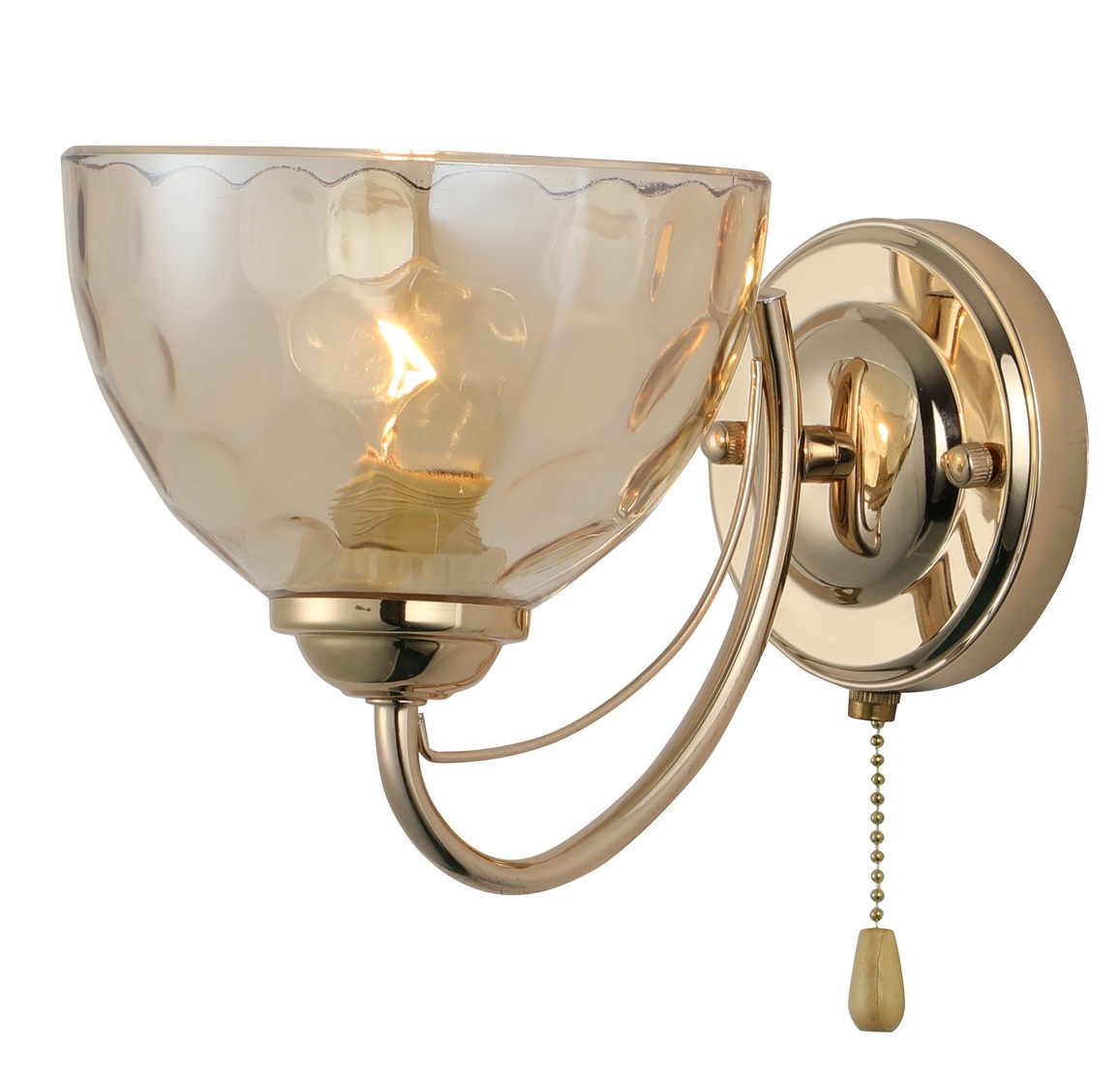 Бра светильник с выключателем 1хЕ27 40Вт 9174-401 модерн Adrianne