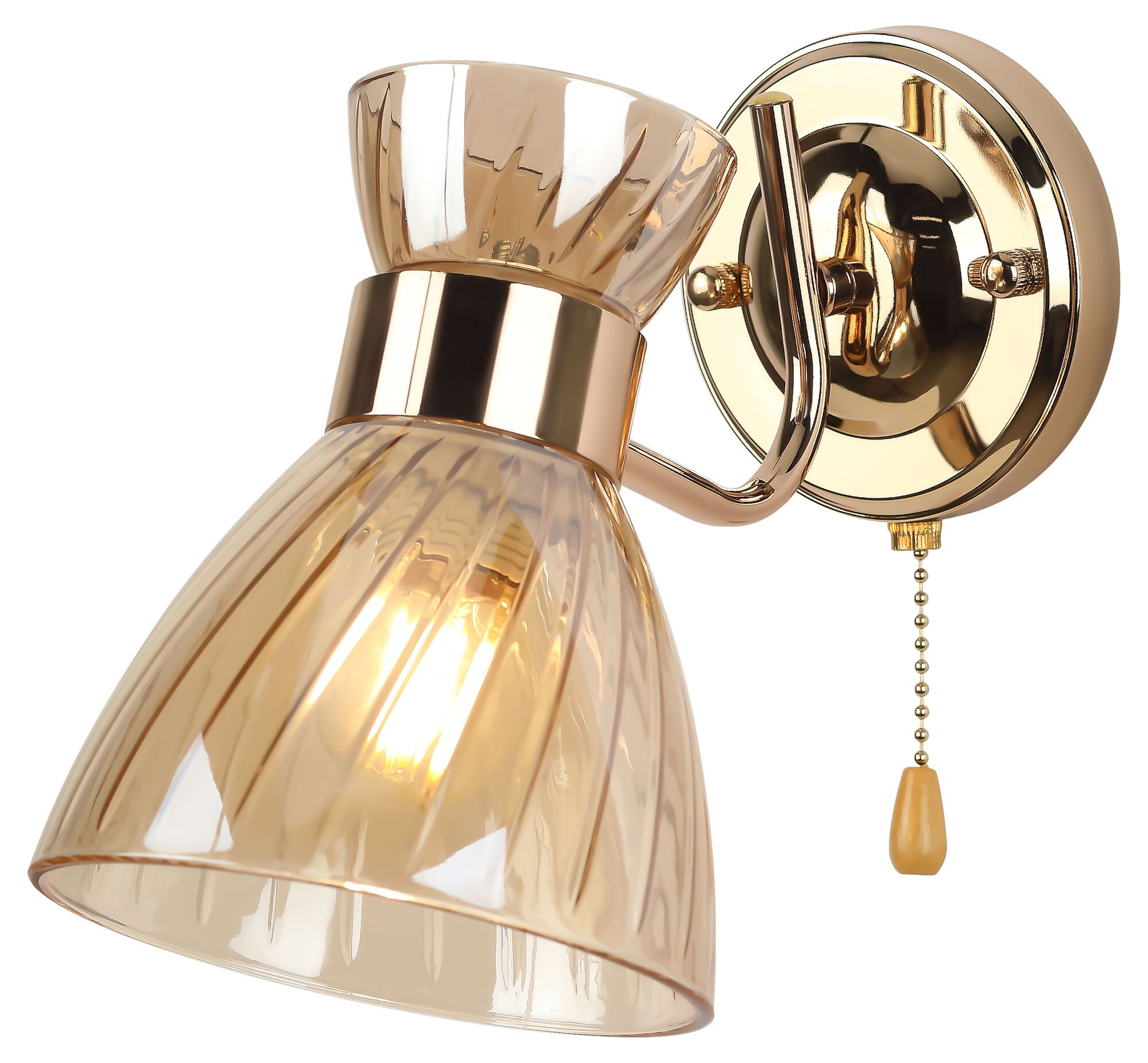 Светильник настенный (бра) с выключателем Victoria 9183-401 1 х Е27 60 Вт модерн