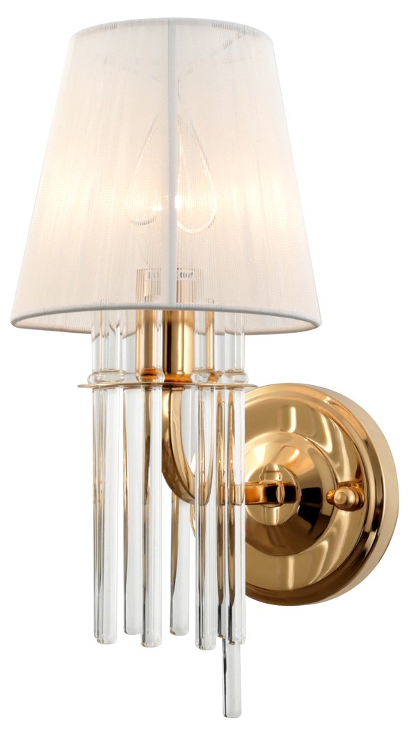 Бра светильник настенный 1хЕ14 40Вт хрусталь 1039-401 Lilith