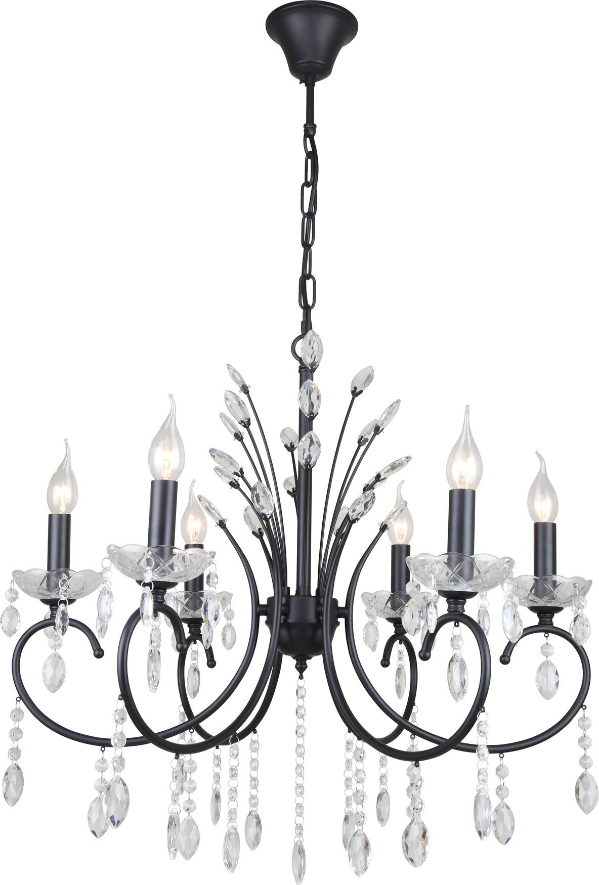 Люстра 6хЕ14 40Вт классика 2097-306 Anamaria