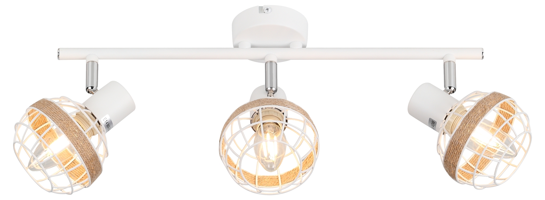 Светильник настенно-потолочный спот поворотный 3xE14 40Вт 7034-703 Anselma