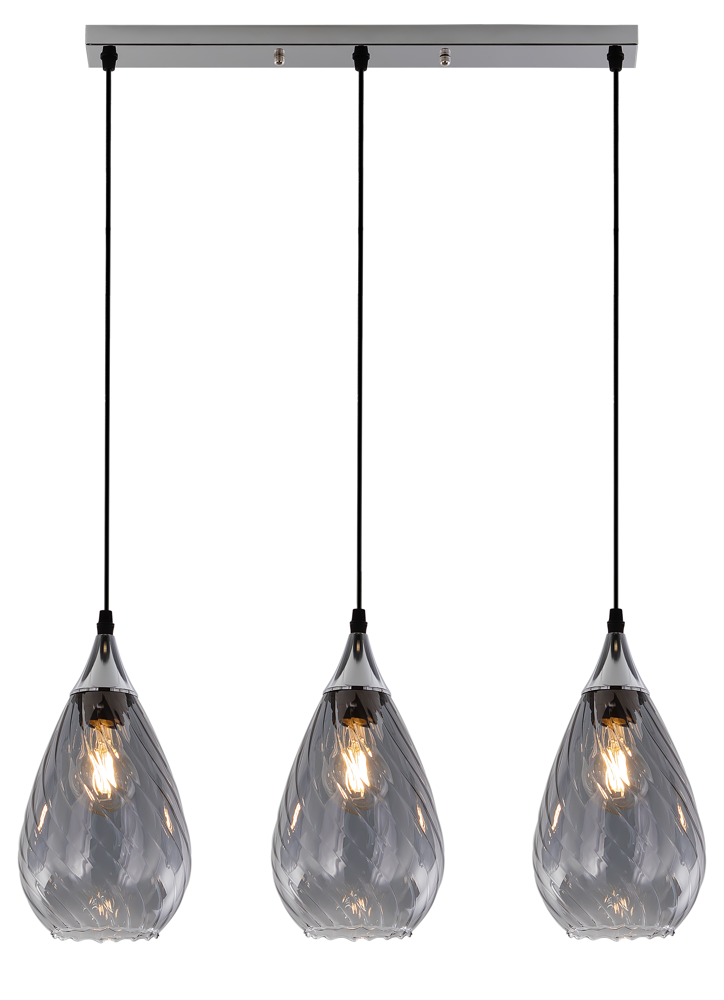 Светильник подвесной (подвес) Lily 9122-203 3 х Е27 40 Вт модерн потолочный