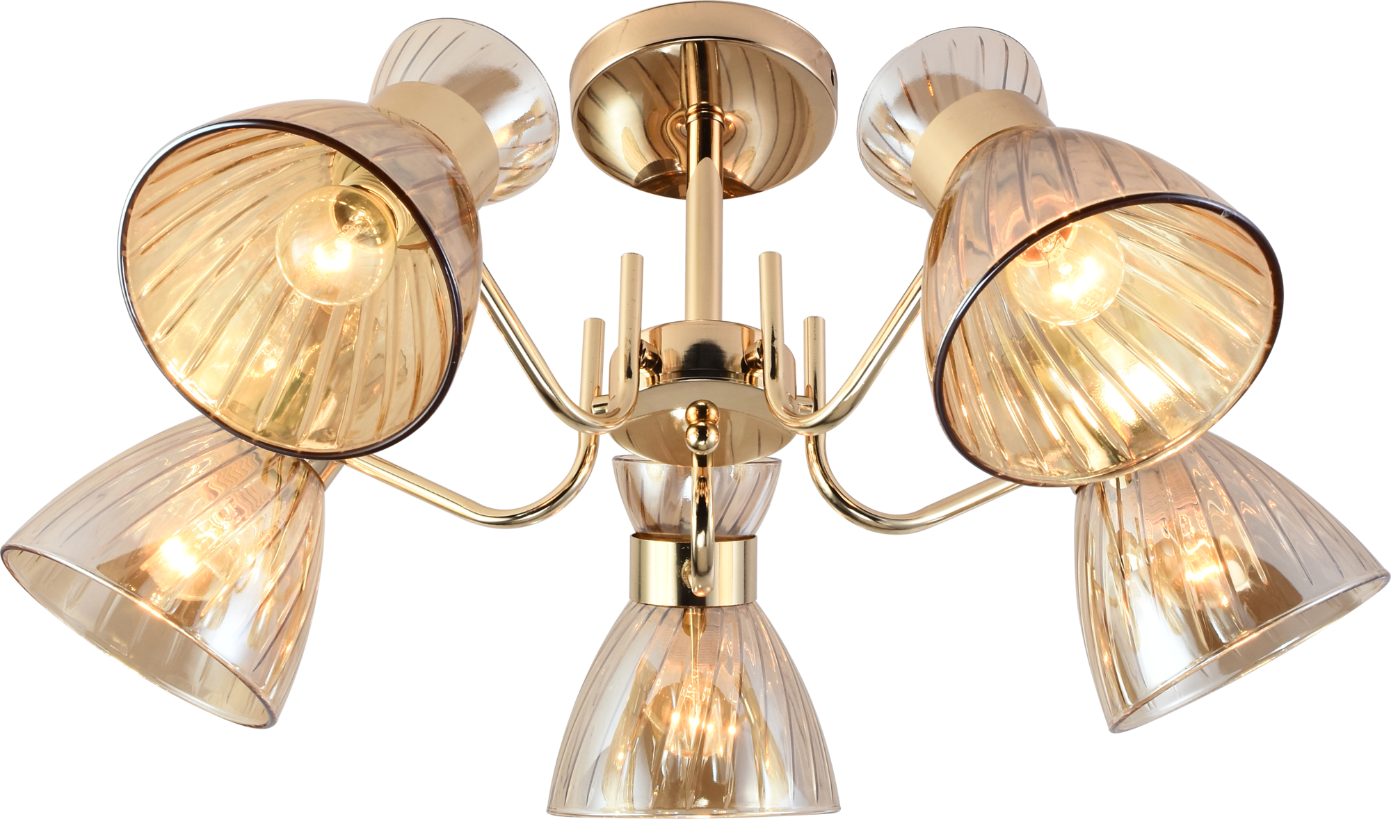 Люстра 5хЕ27 60 Вт модерн Rivoli Victoria 9183-305