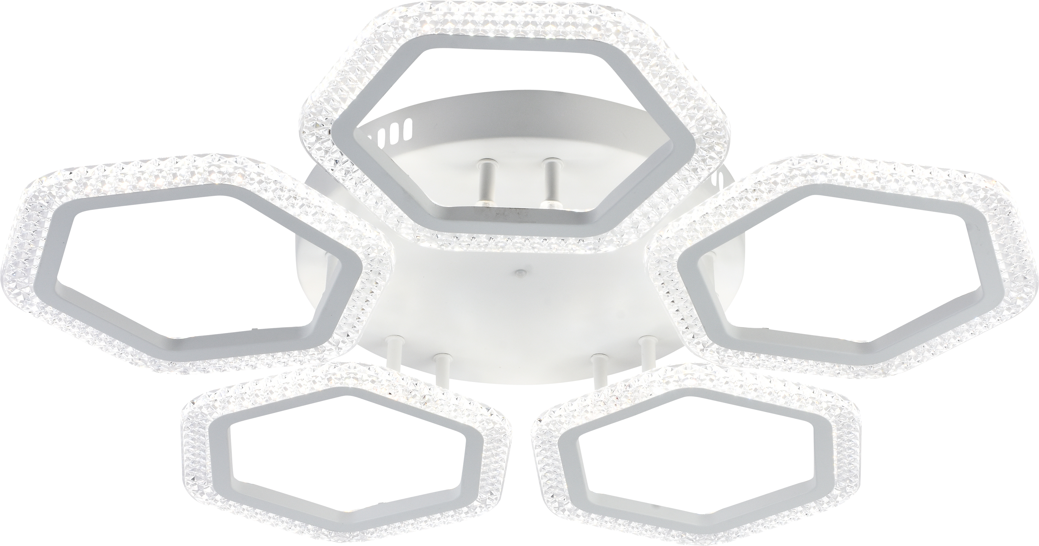 Светильник потолочный светодиодный Nancy 6111-101 100 Вт LED 2800К - 6200К модерн с пультом