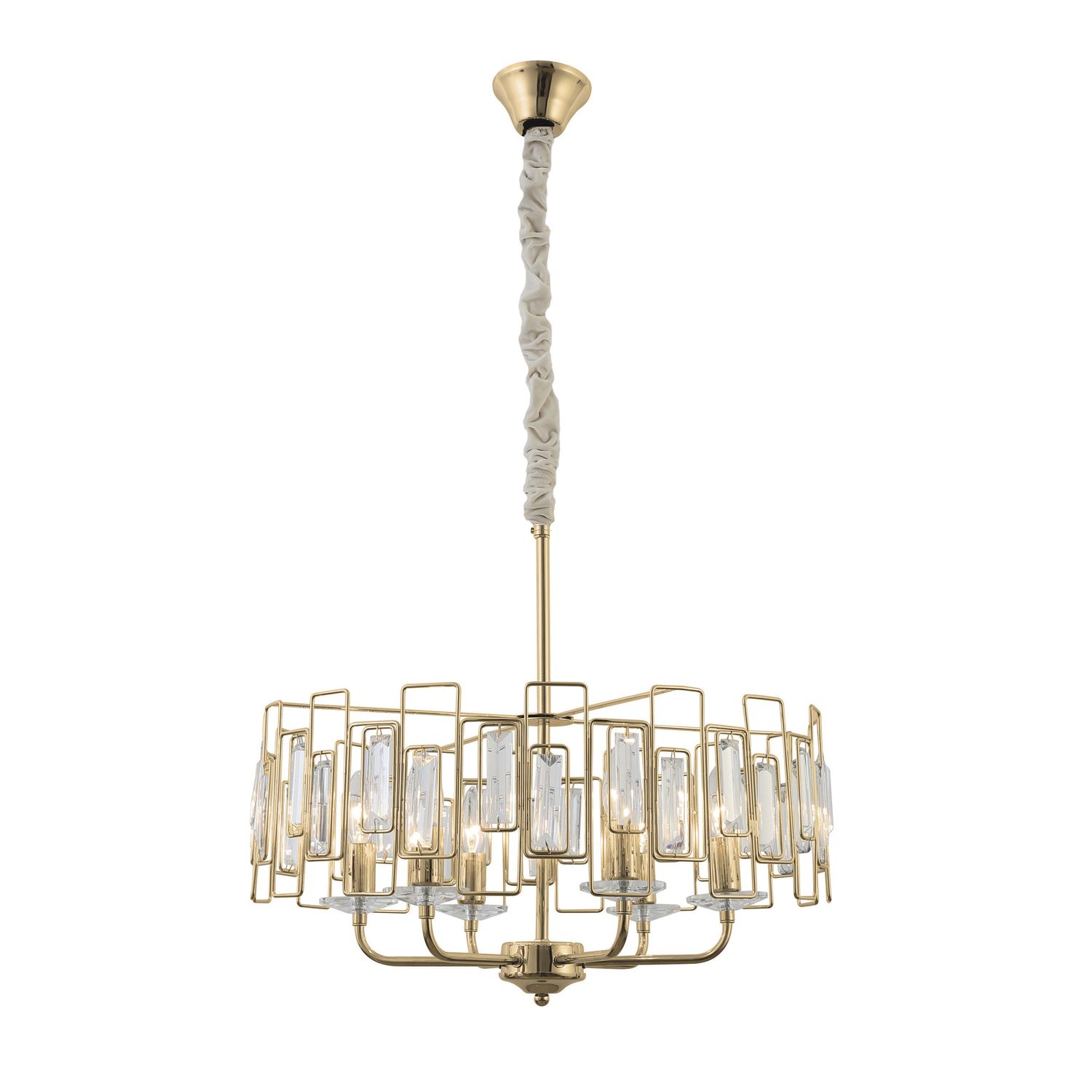 Люстра 6хЕ14 40Вт 1028-206 хрусталь классика Waltraud