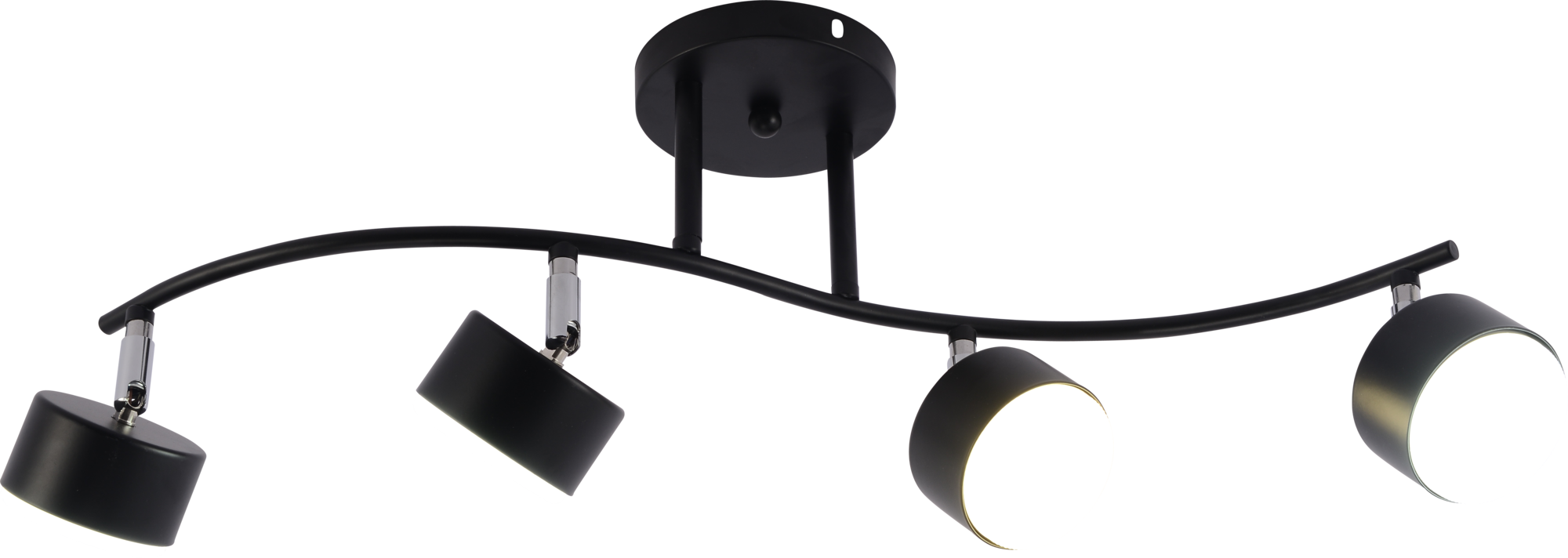 Светильник настенно-потолочный спот 15Вт поворотный Rivoli Vanessa 7074-704 4хGX53