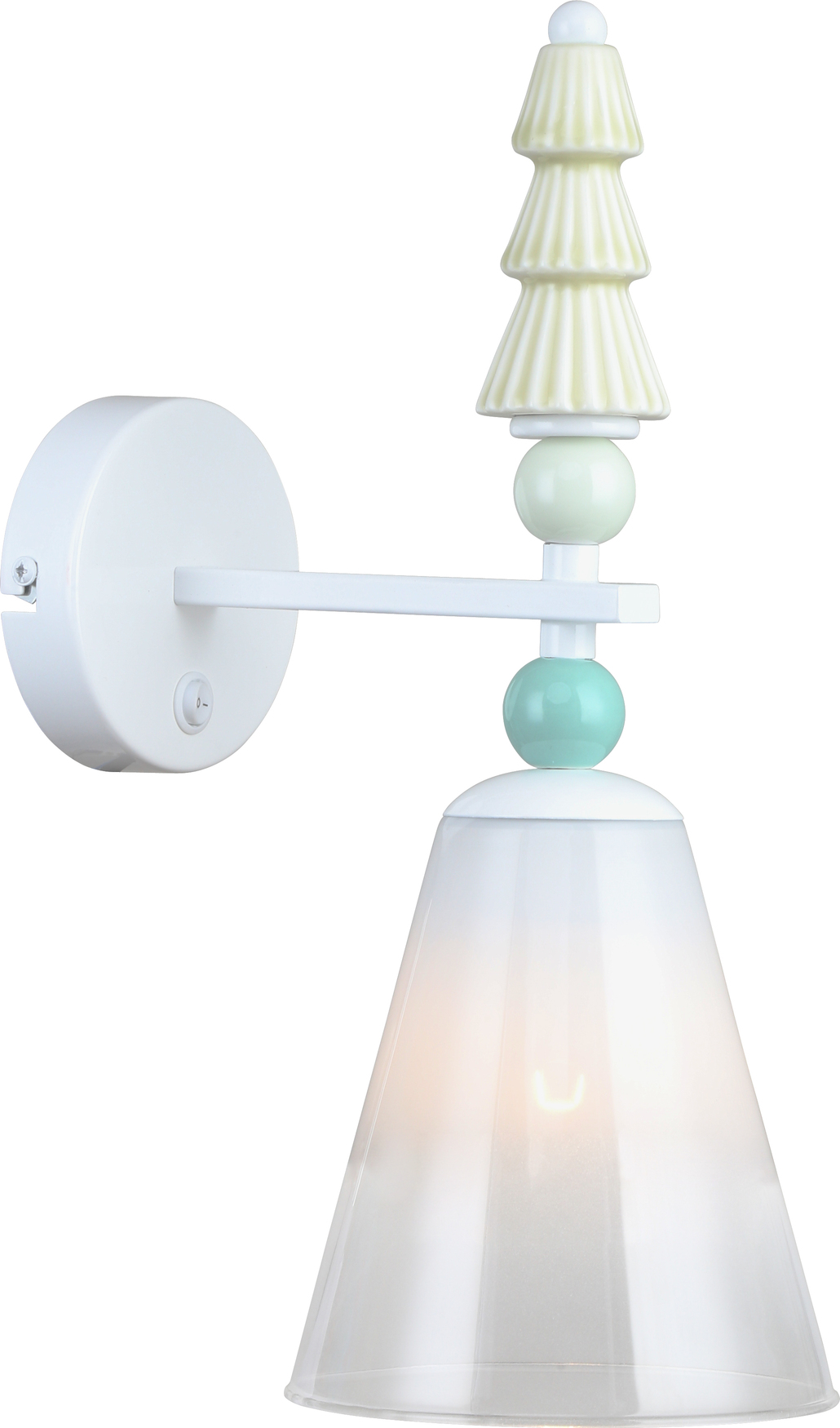 Бра светильник с выключателем 60Вт 1хЕ27 Cataleya 4146-401