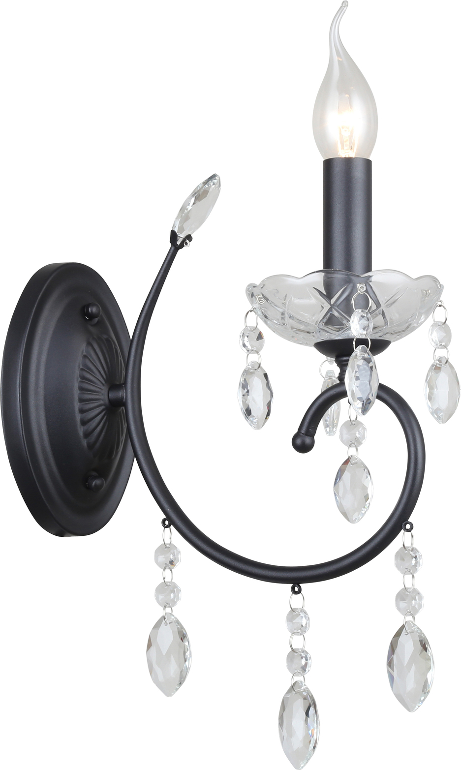 Бра светильник 1хЕ14 40Вт классика 2097-401 Anamaria