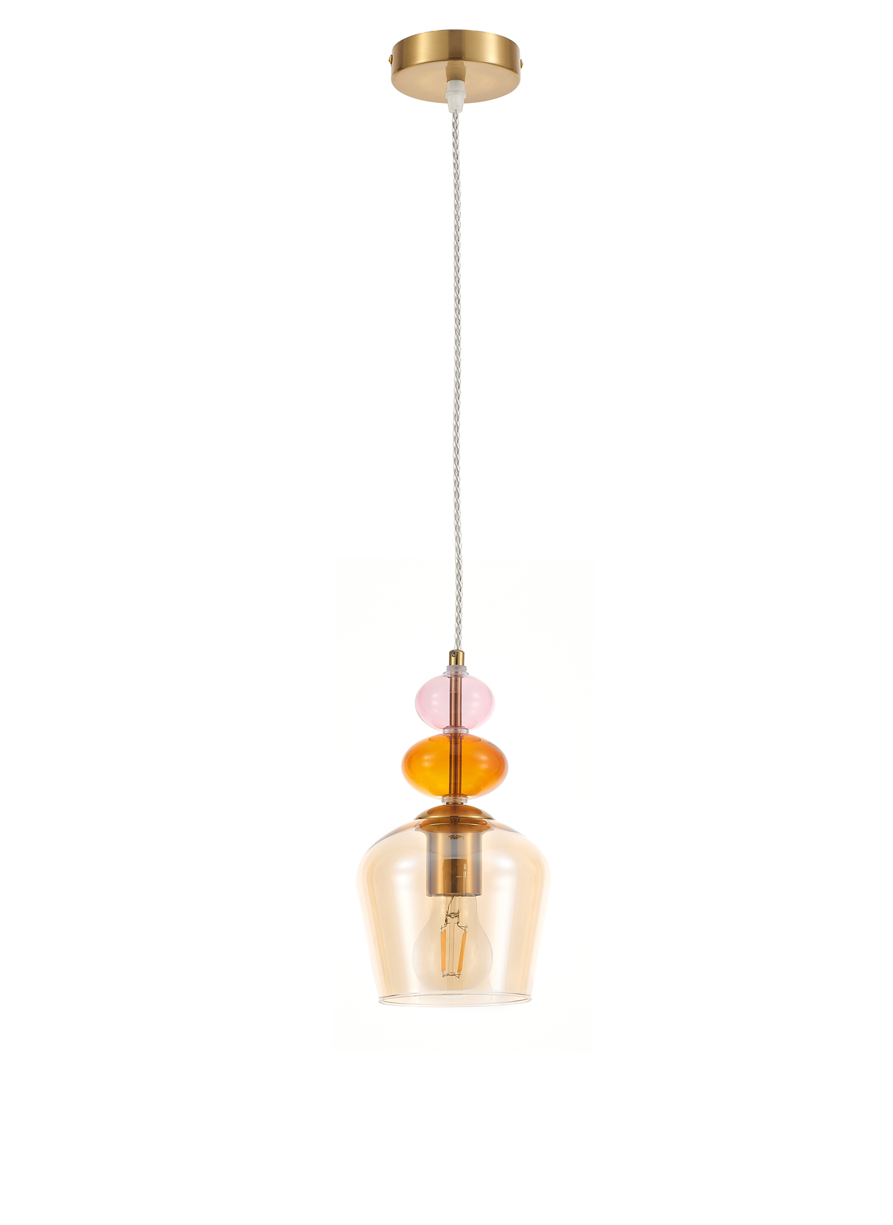 Светильник подвесной 1хЕ27 40Вт дизайн Corina 4114-201