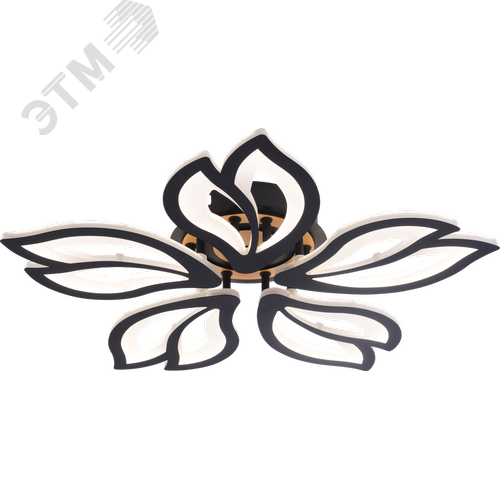 Люстра потолочная светодиодная LED 100 Вт 3470Лм 3000-6250К с пультом ДУ 6195-733 Lana - фото 2