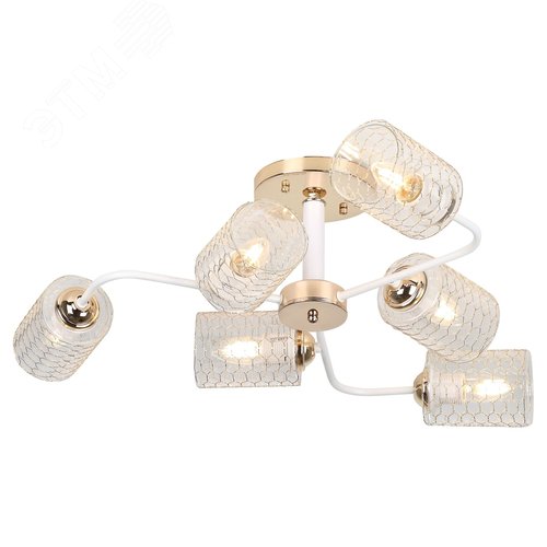 Люстра Tristessa 3132-306 6 х Е27 40 Вт модерн - фото 3