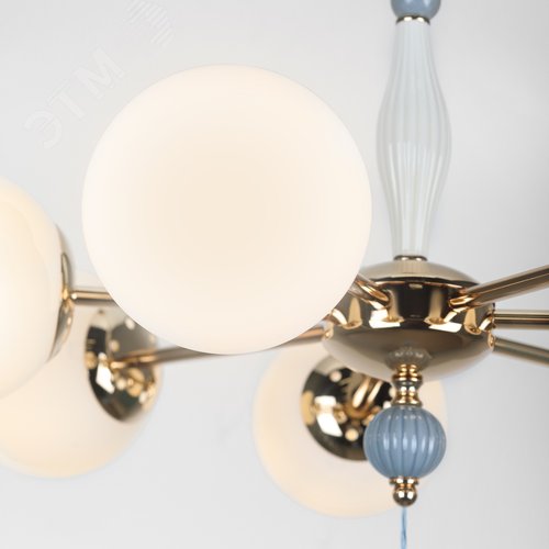 Люстра 7хЕ14 40Вт 4147-307 Cosmina дизайн - фото 7